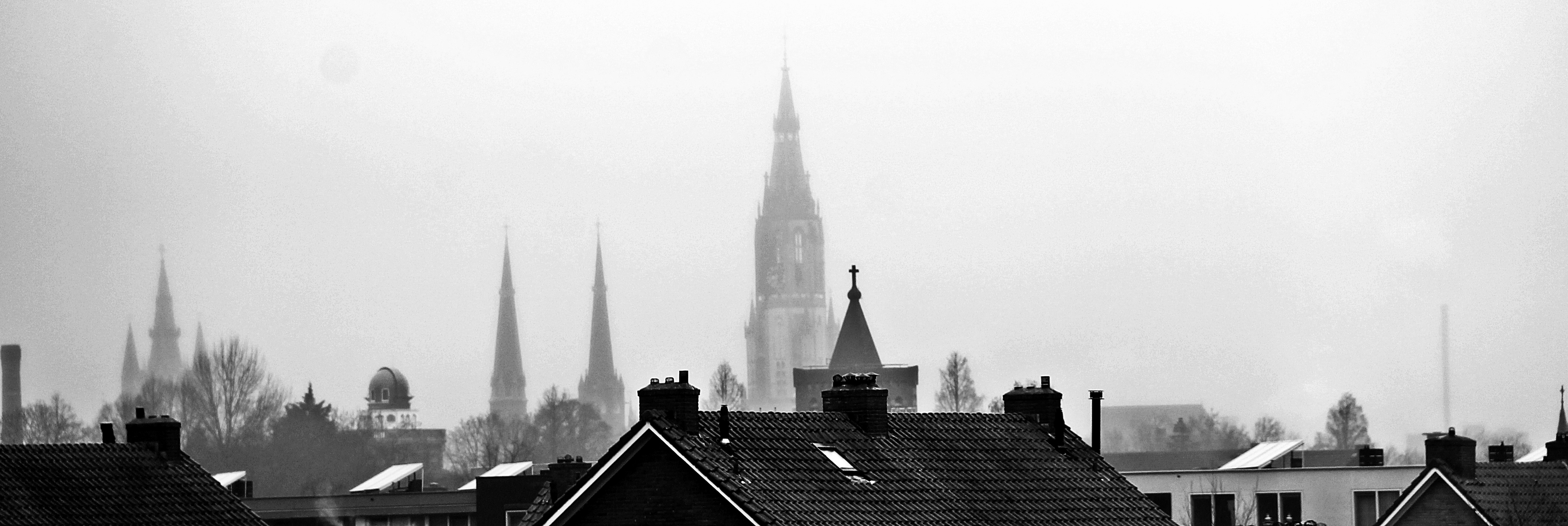 Widok na Delft.