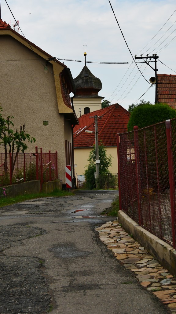 Visnova - widok na kościół