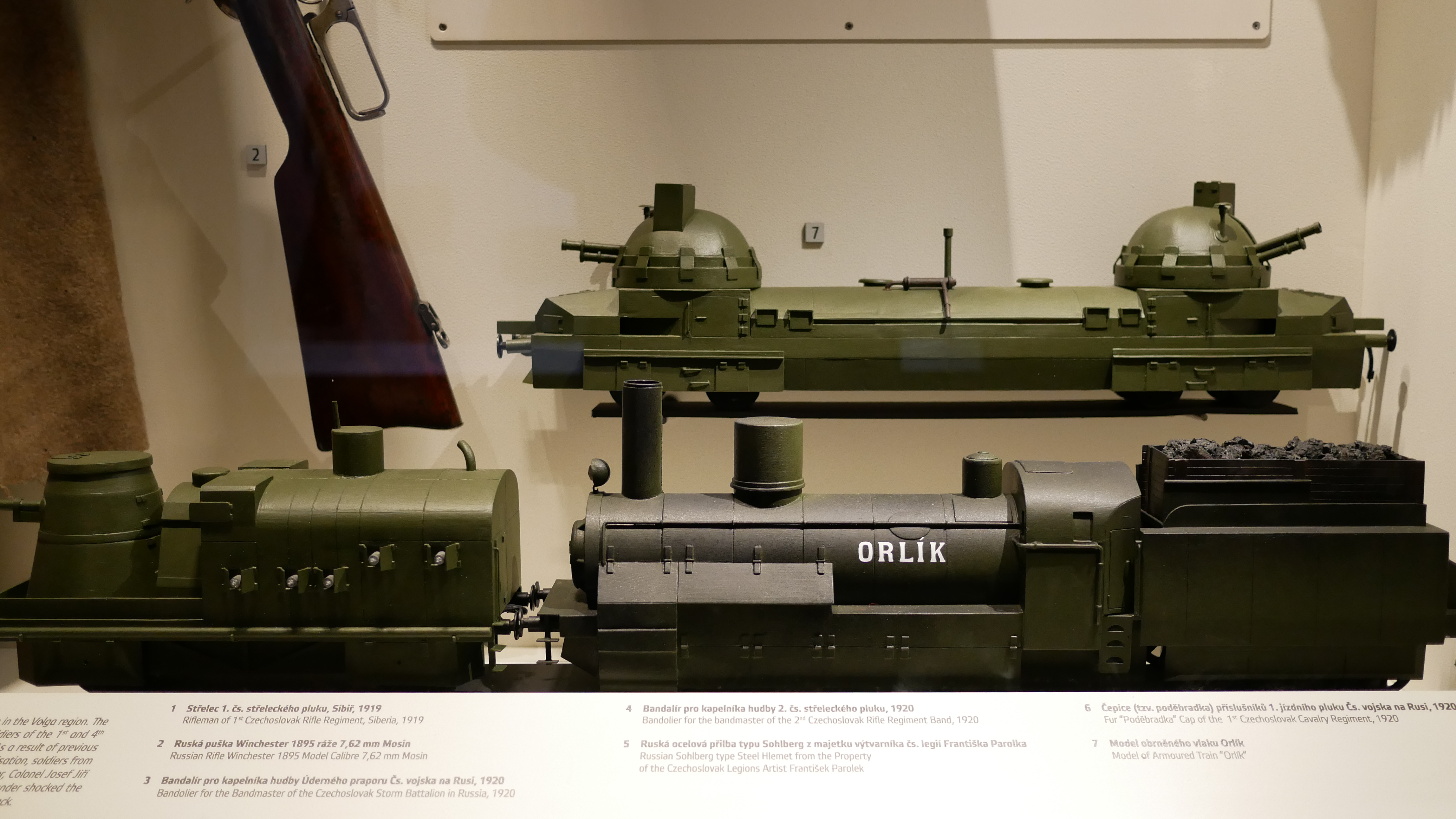 Ekspozycja w Muzeum Armii na Żiżkowie