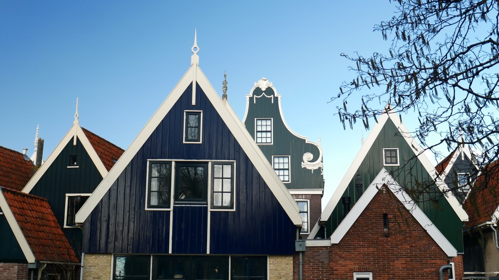 De Rijp - typowa zabudowa