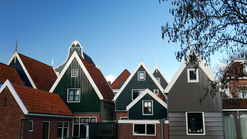 De Rijp - typowa zabudowa