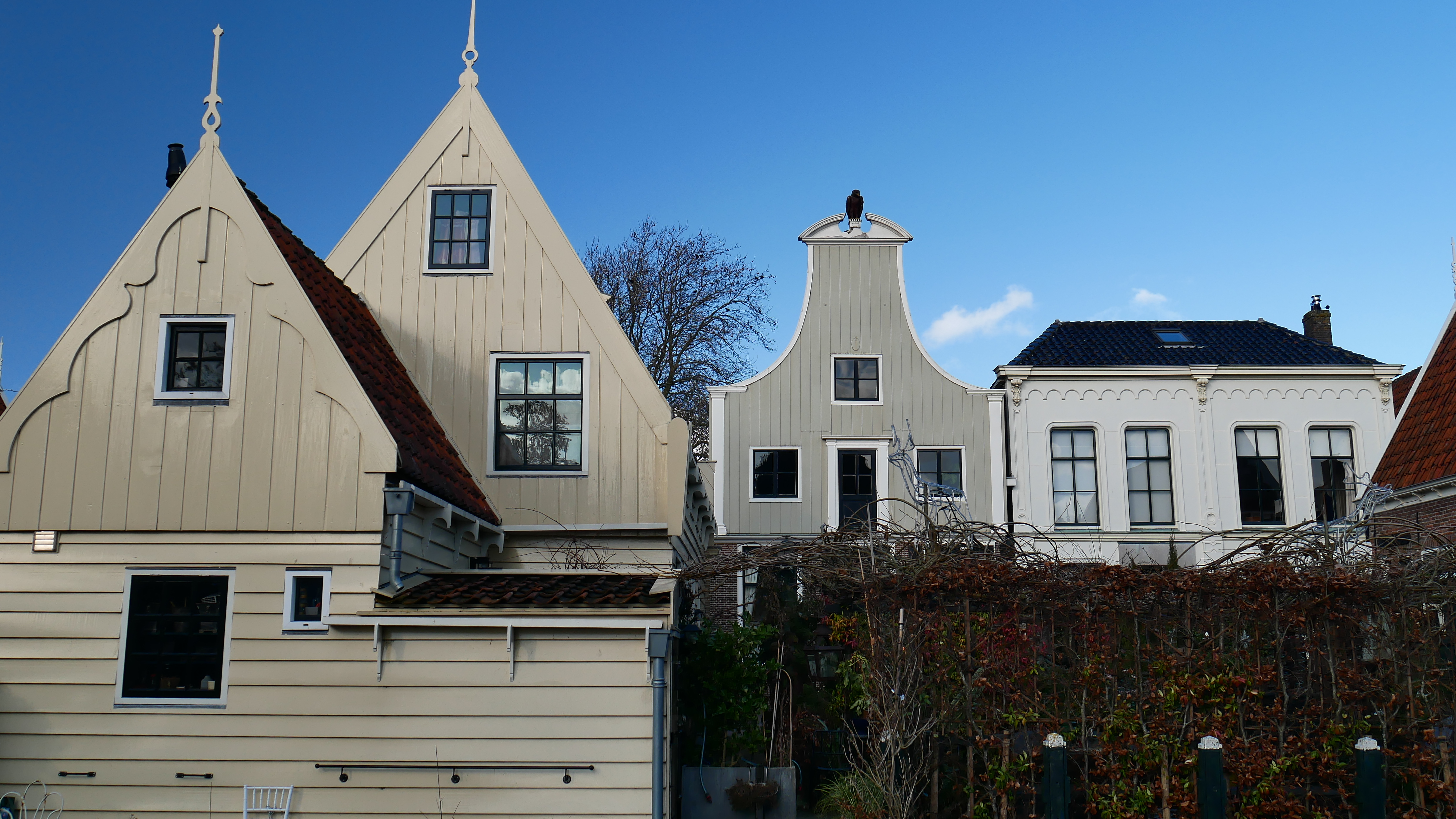 De Rijp - typowa zabudowa