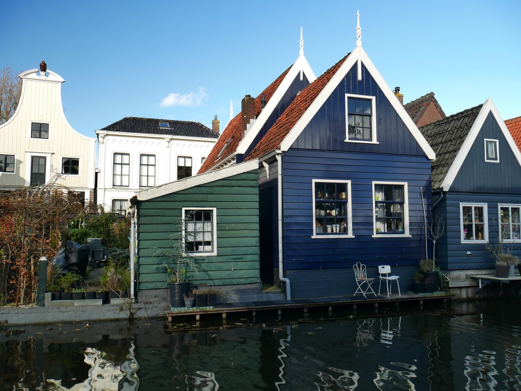 De Rijp - typowa zabudowa