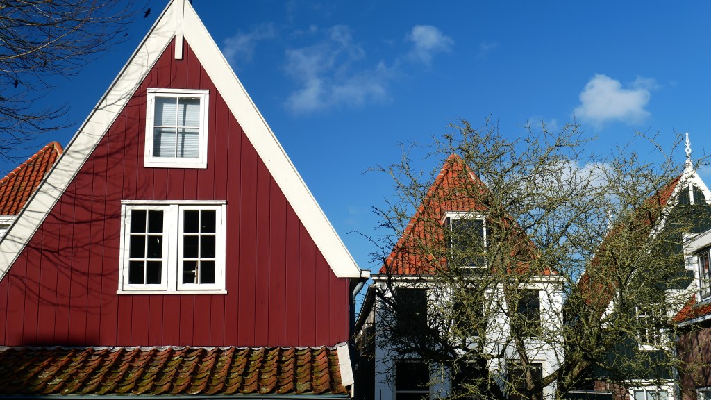 De Rijp - typowa zabudowa