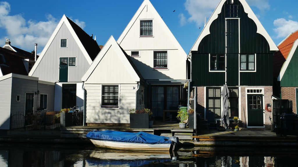 De Rijp - typowa zabudowa