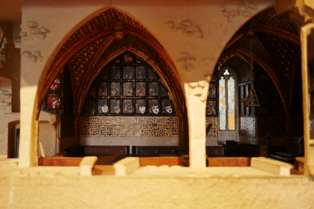 Zamek Karlsztejn - makieta kaplicy św. Krzyża