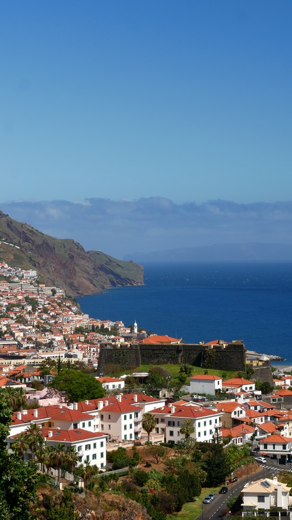 Madera - widok na Funchal.