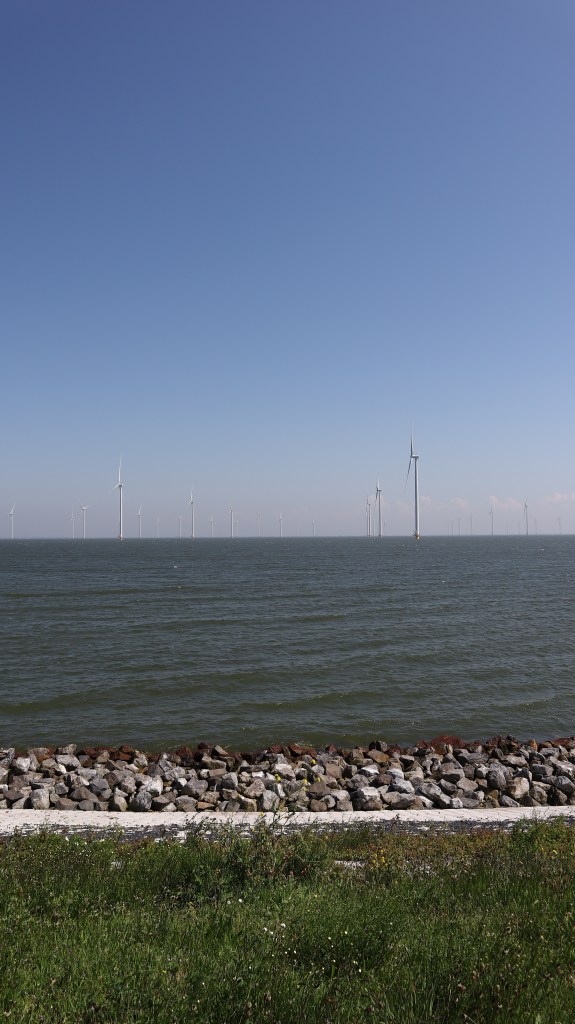 Widok z Afsluitdijk