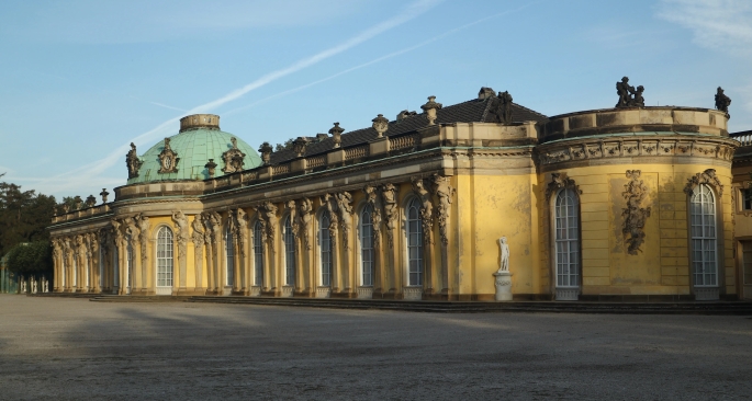 Poczdam - pałac Sanssoucci