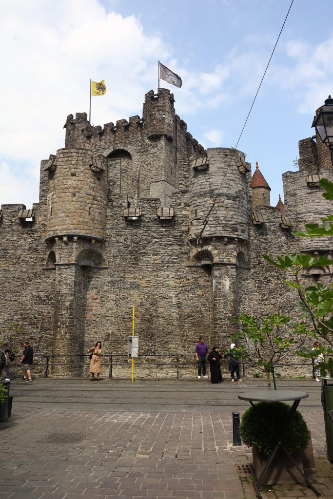 Gandawa - zamek Gravensteen