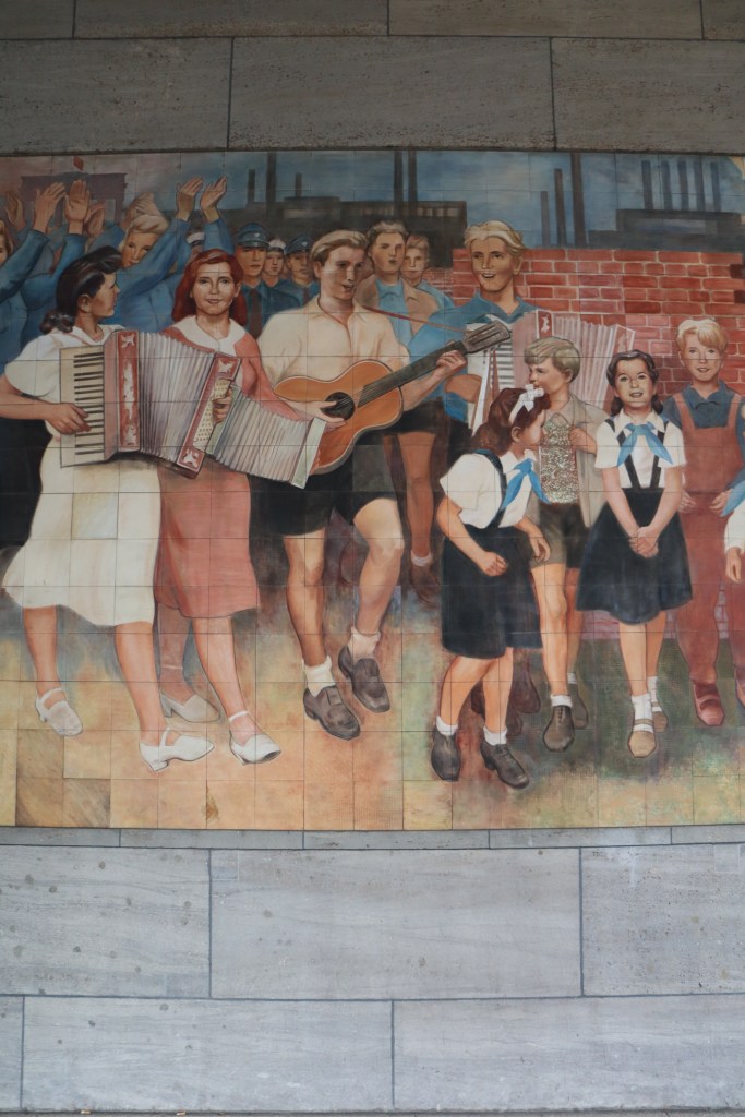 Mozaika na Leipzigerstrasse