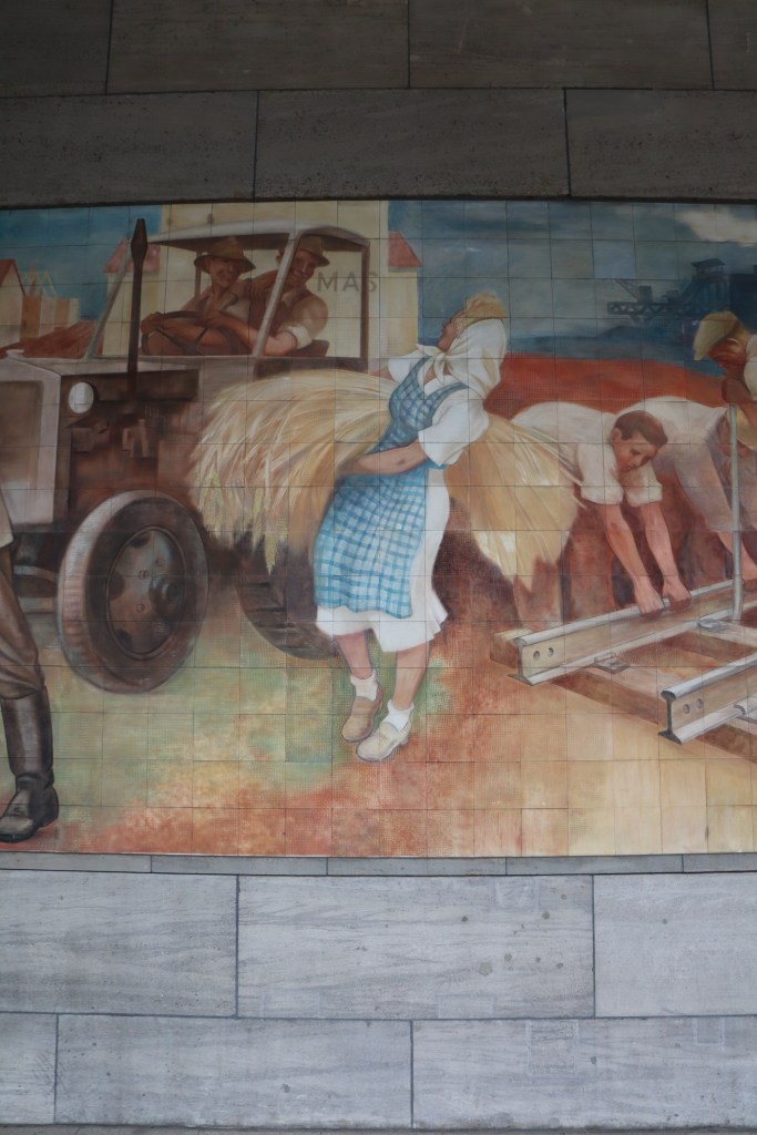 Mozaika na Leipzigerstrasse