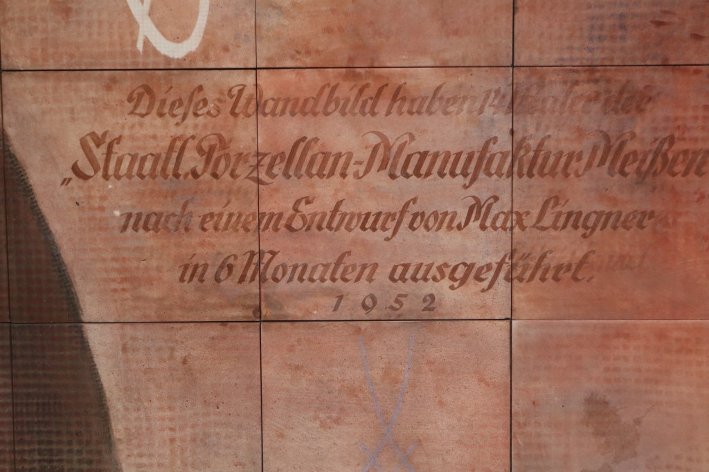 Mozaika na Leipzigerstrasse