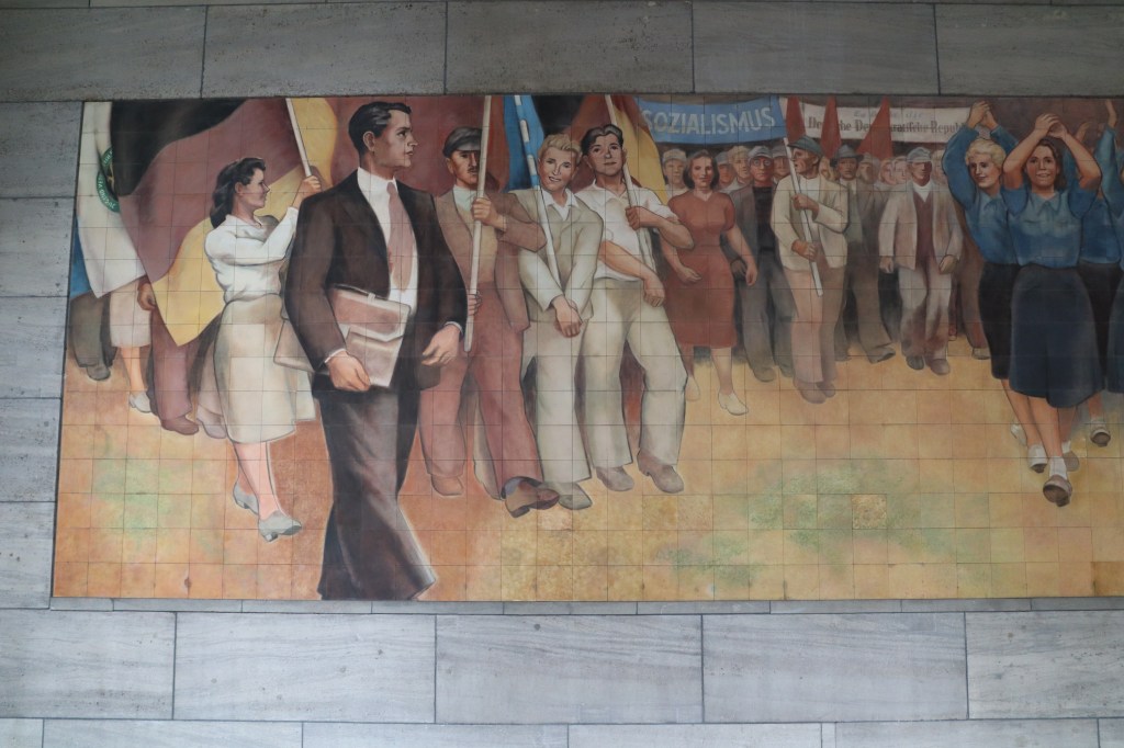 Mozaika na Leipzigerstrasse