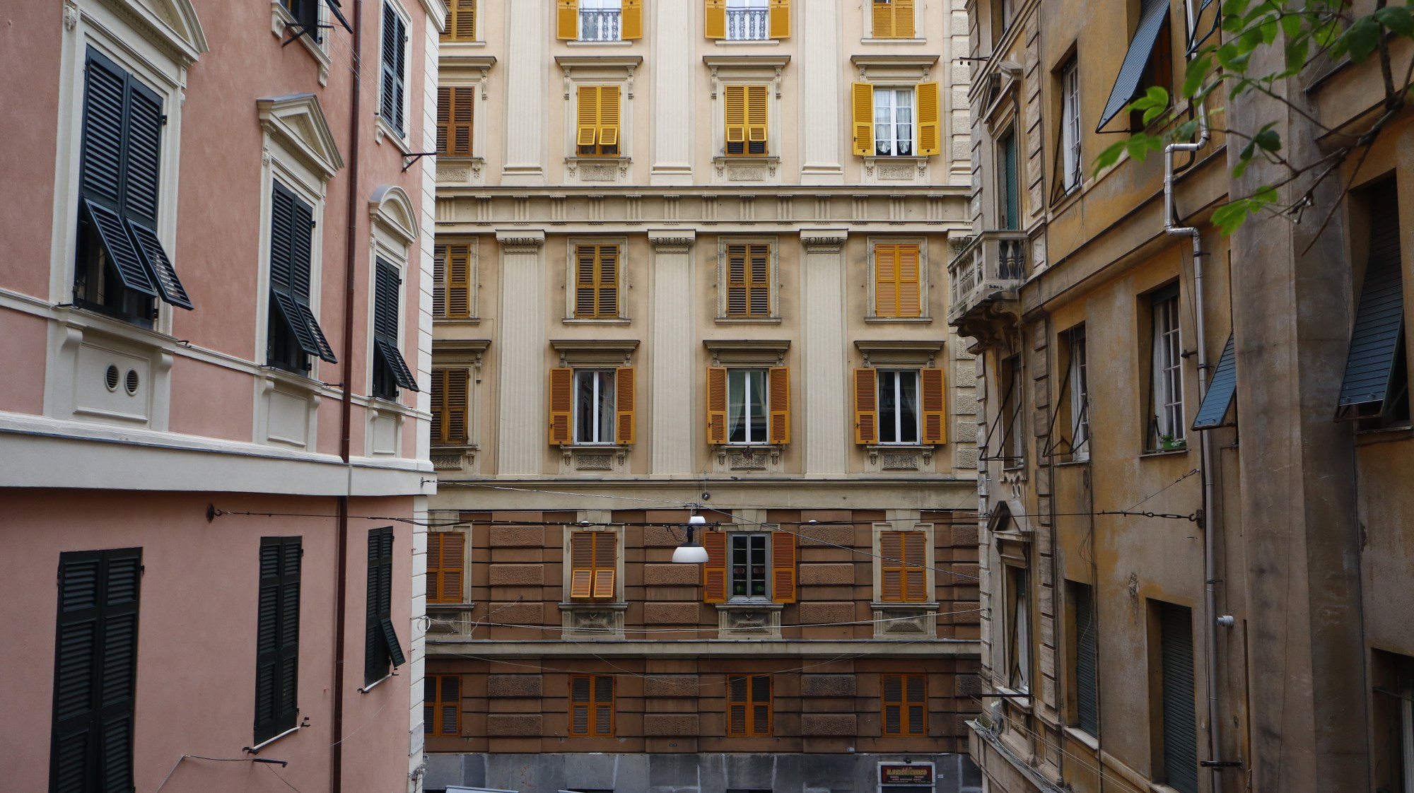 Genua - miejski pejzaż