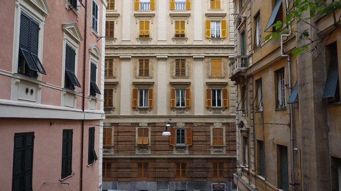 Genua - miejski pejzaż