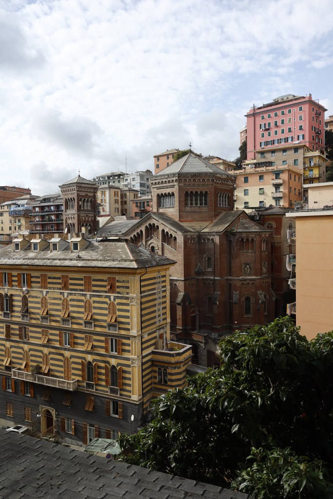 Genua - miejski pejzaż