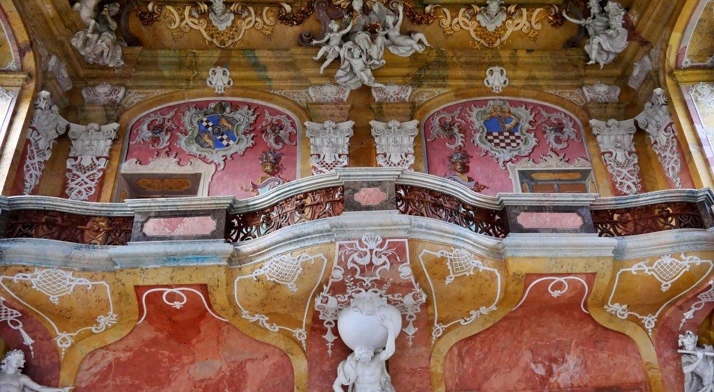 Lubiąż - klasztor Cystersów  - sala Książęca