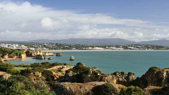 Lagos - widok z Ponta da Piedade