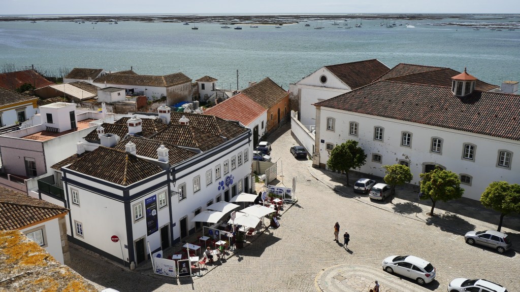 Largo da Se - widok z  wiezy katedry