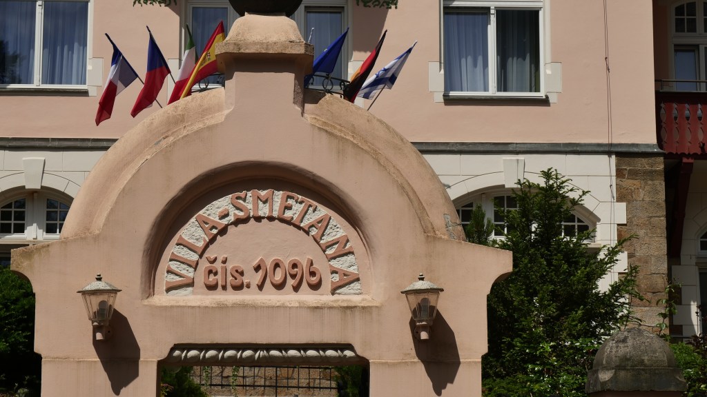 Karlove Wary - secesyjny detal