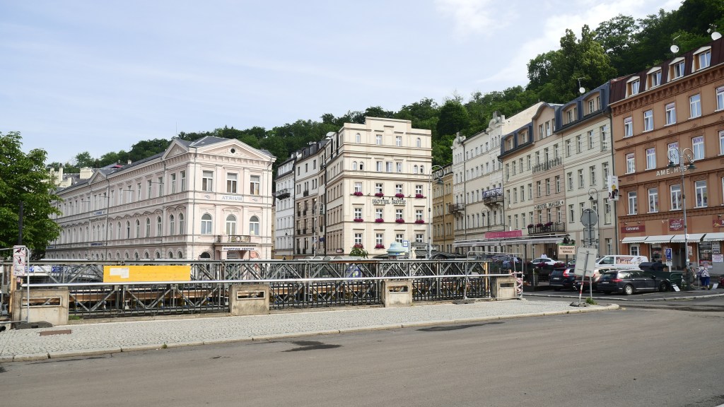 Karlove Wary - zabudowa