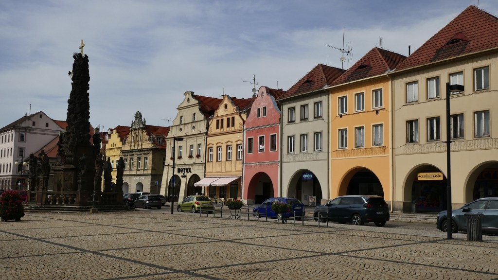 Żatec - rynek