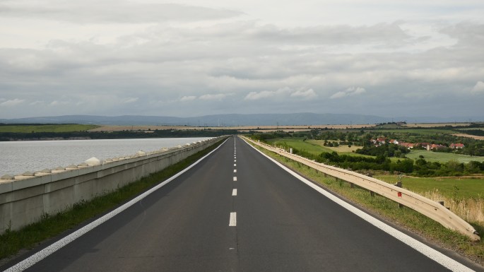 W drodze do Chomutova