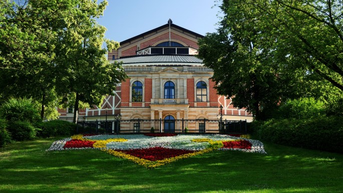 Bayeruth - Festspielhaus projektu Richarda Wagnera