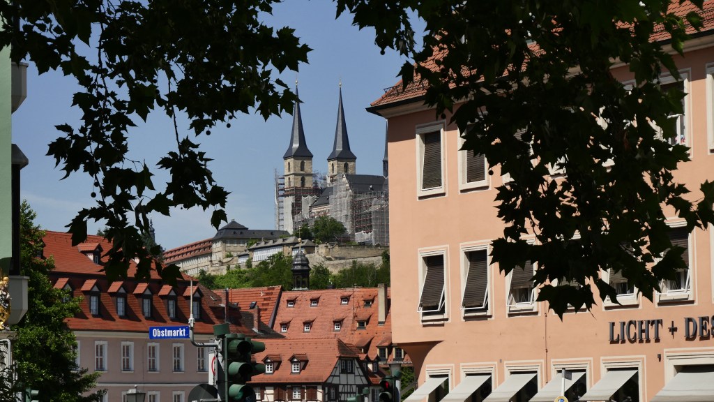 Bamberg - widok na katedrę