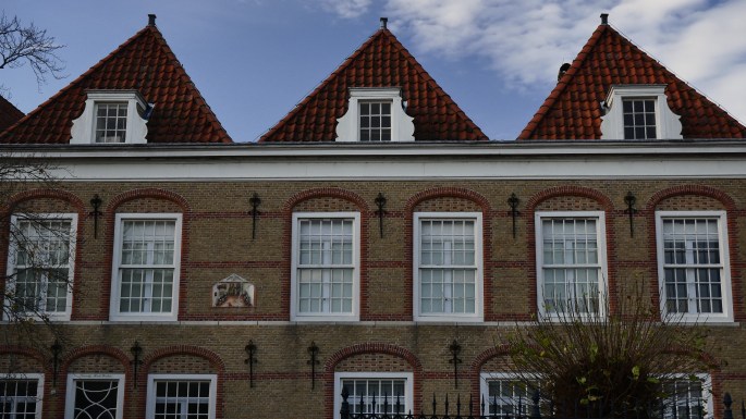 Brielle - zabudowa miejska